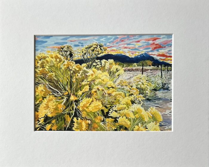 Horizonview Rabbitbrush Print