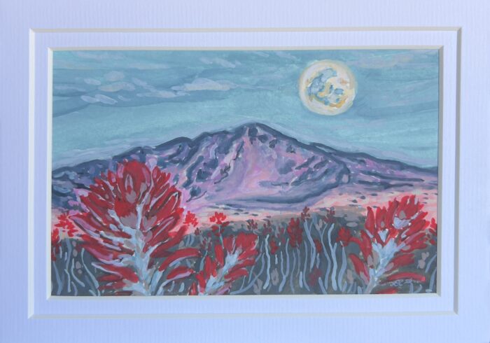Castillejas in the Moonlight