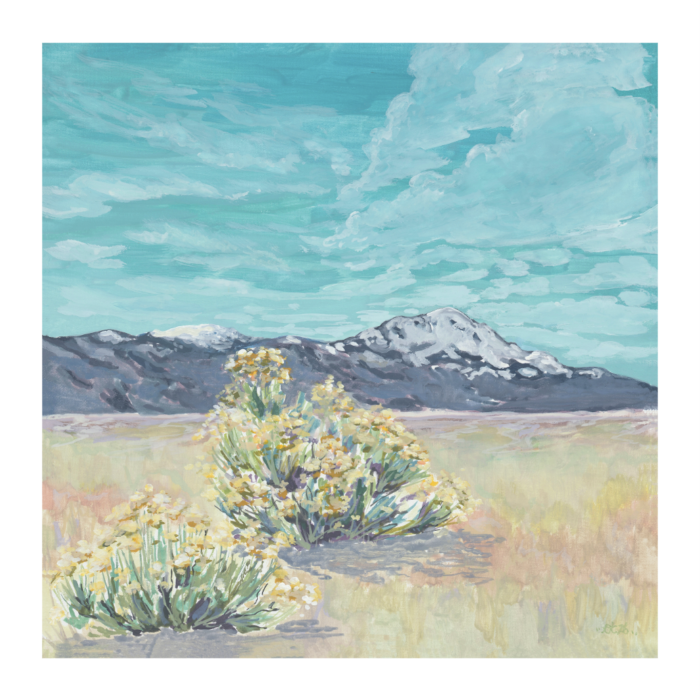 A Pair of Rabbitbrush Fine Art Print