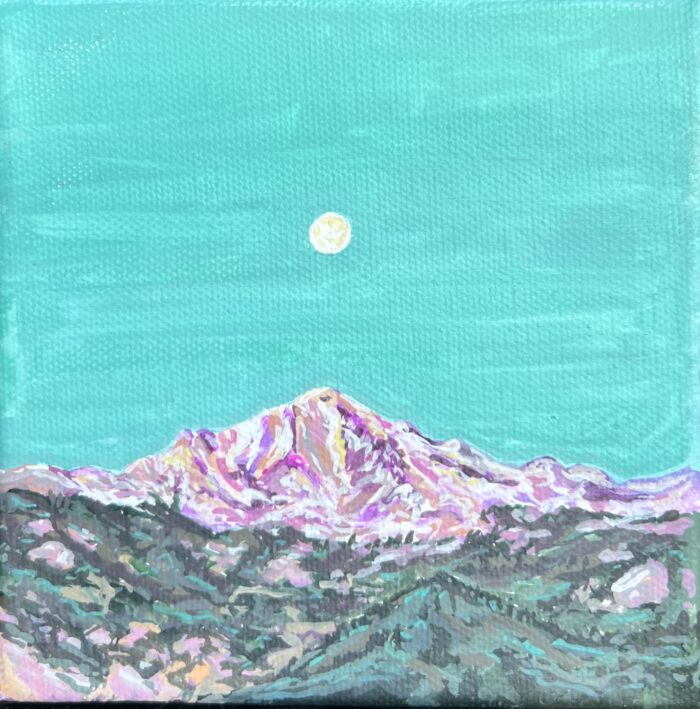Pikes Peak Alpenglow No. 2