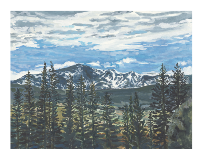 Bushnell Peak Fine Art Print