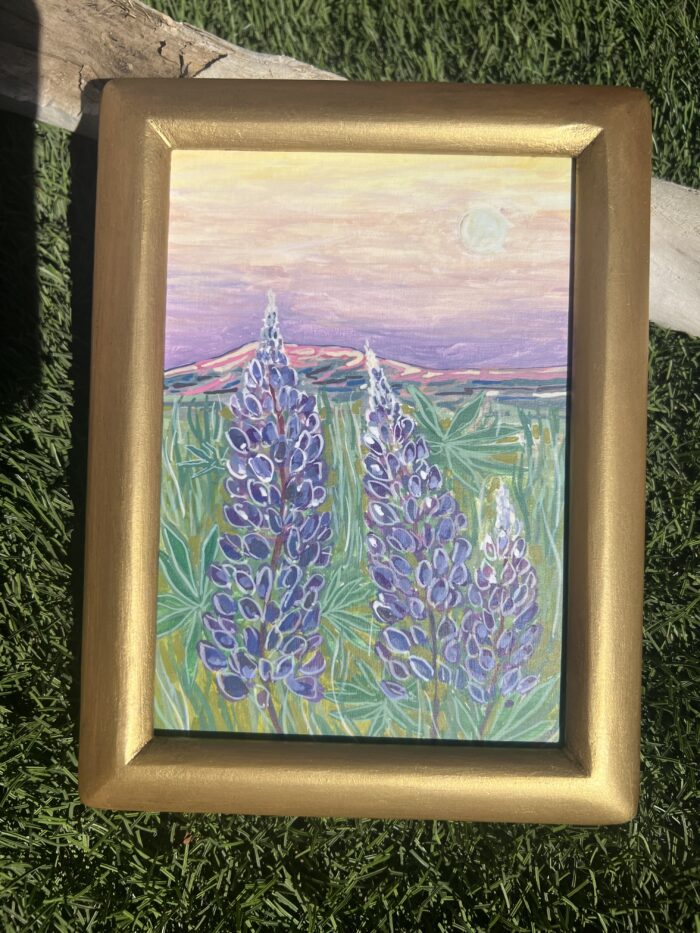 Three Lupines